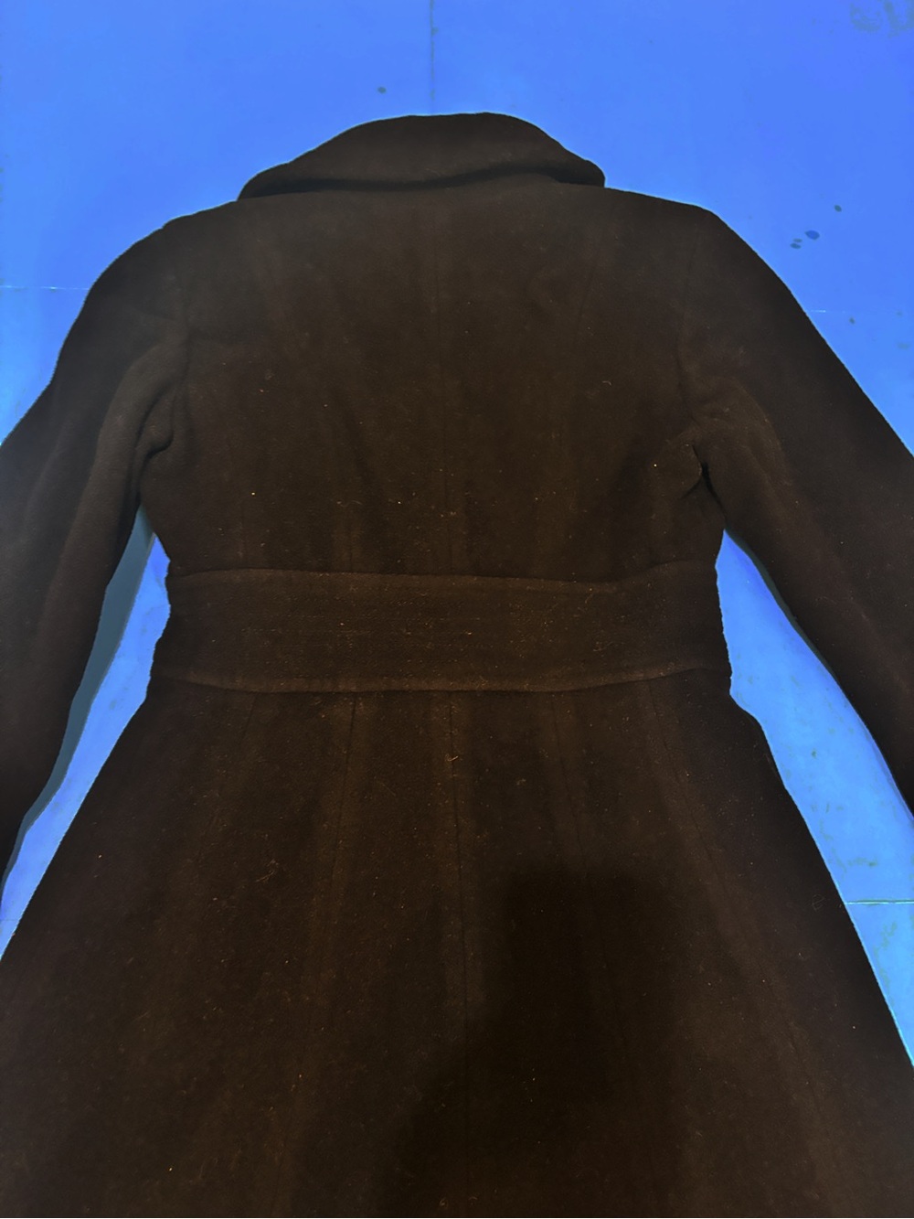 Jessica Simpson Classic Black  A-Line Coat - Picture 10 of 14